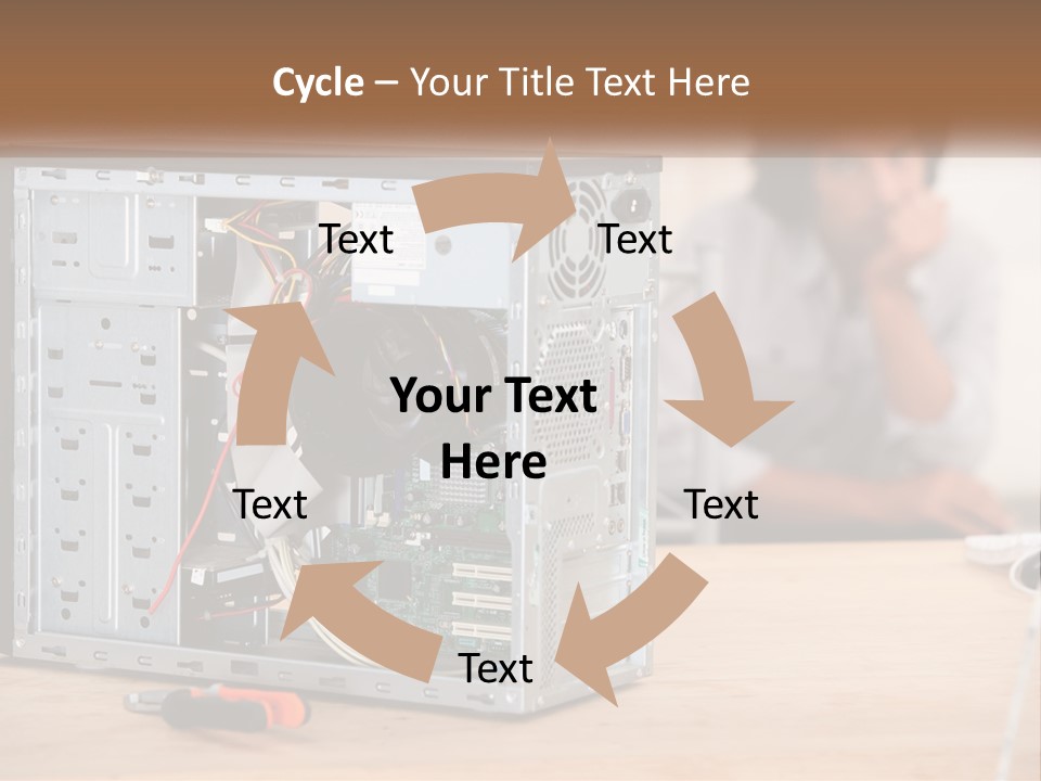 Remote Temperature Conditioner PowerPoint Template