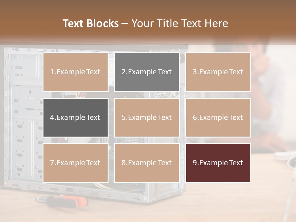 Remote Temperature Conditioner PowerPoint Template