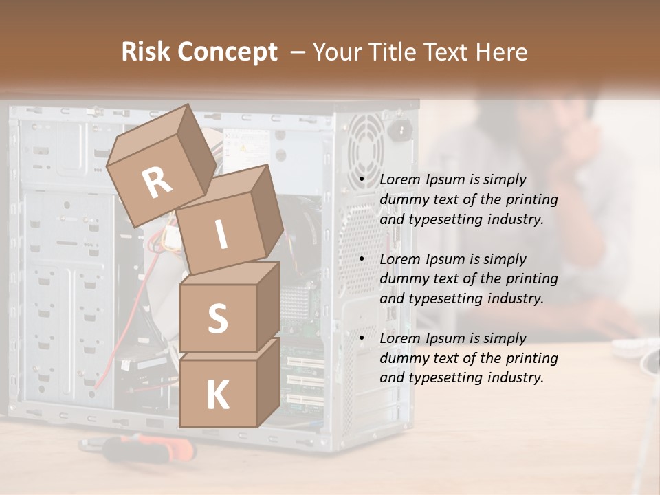 Remote Temperature Conditioner PowerPoint Template