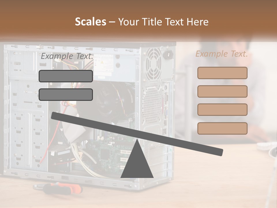 Remote Temperature Conditioner PowerPoint Template