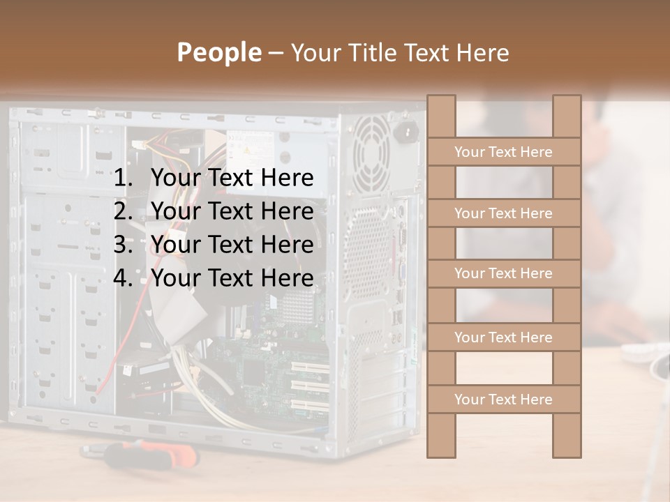 Remote Temperature Conditioner PowerPoint Template