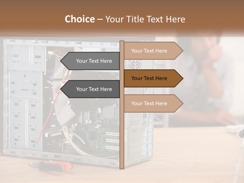 Remote Temperature Conditioner PowerPoint Template