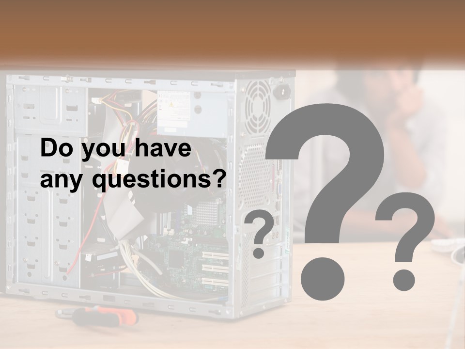 Remote Temperature Conditioner PowerPoint Template