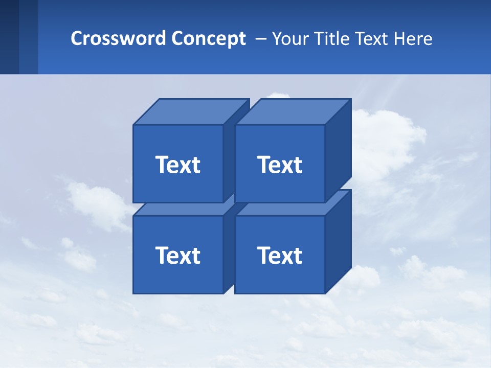 Air White Supply PowerPoint Template
