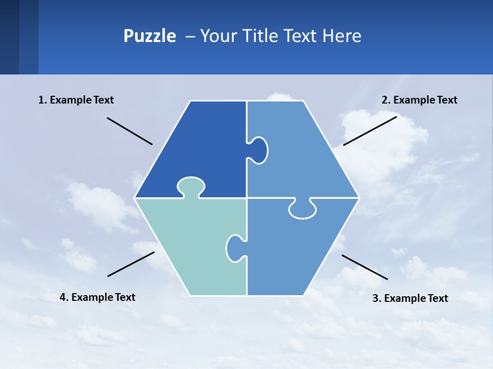 Air White Supply PowerPoint Template