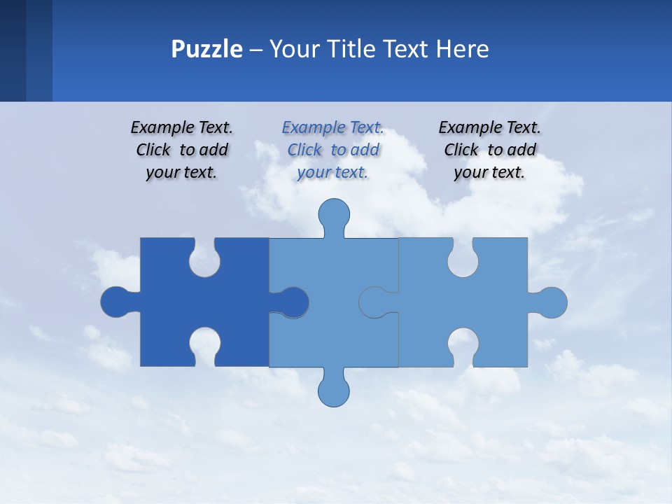 Air White Supply PowerPoint Template