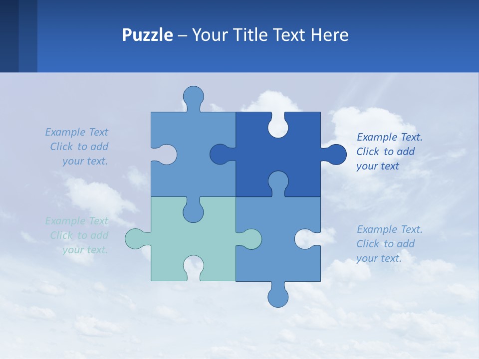 Air White Supply PowerPoint Template