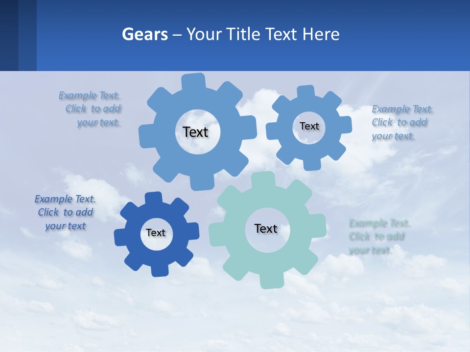 Air White Supply PowerPoint Template