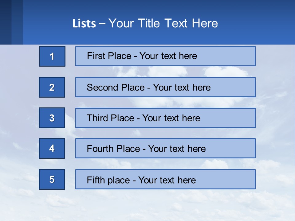 Air White Supply PowerPoint Template