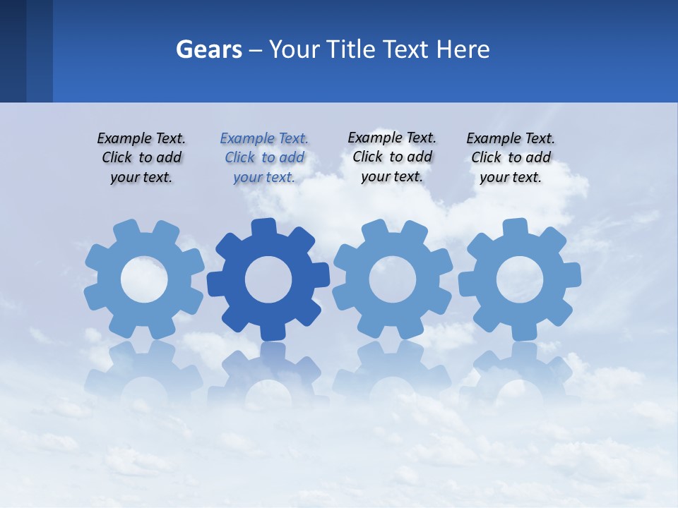 Air White Supply PowerPoint Template