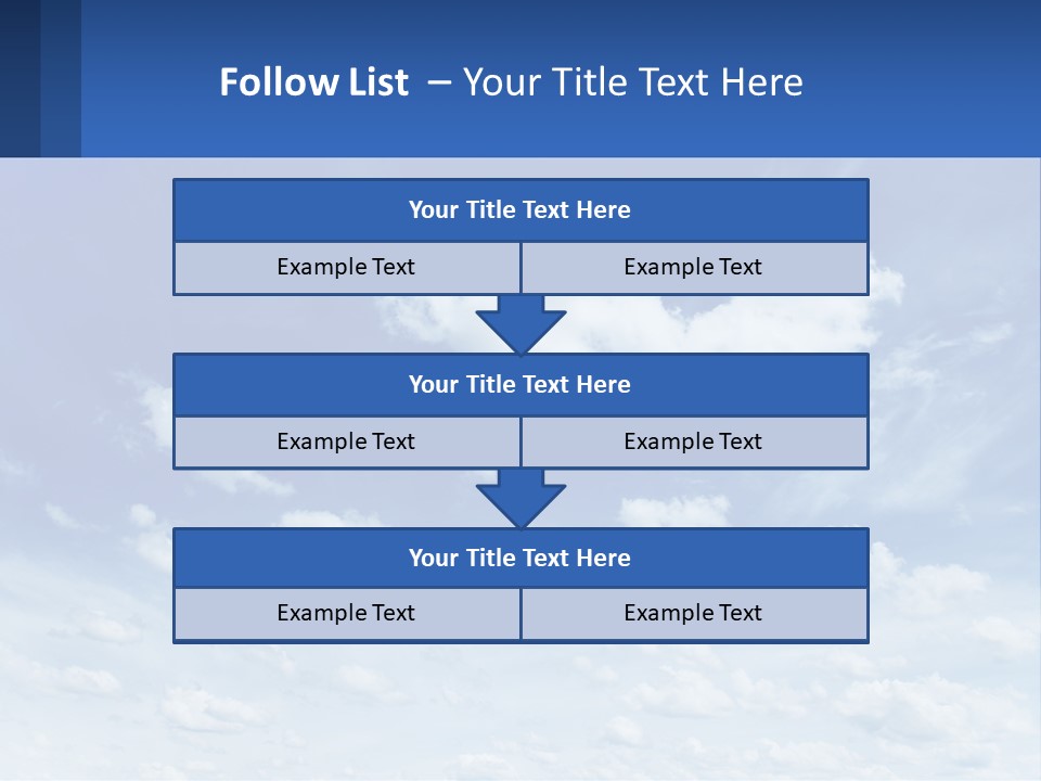 Air White Supply PowerPoint Template