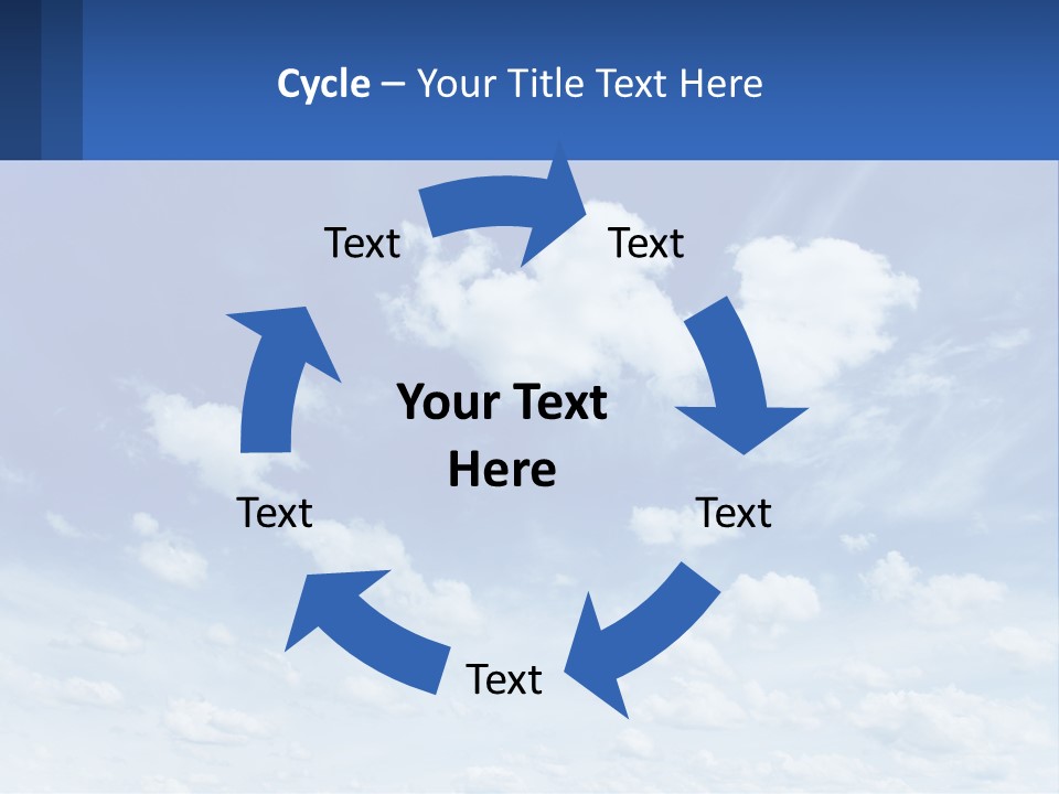 Air White Supply PowerPoint Template