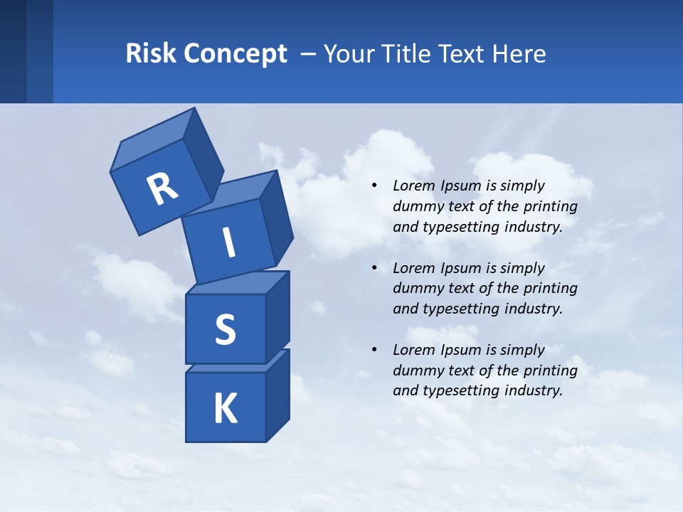 Air White Supply PowerPoint Template