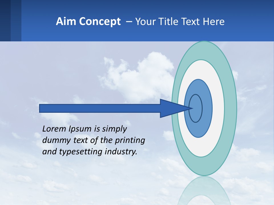 Air White Supply PowerPoint Template