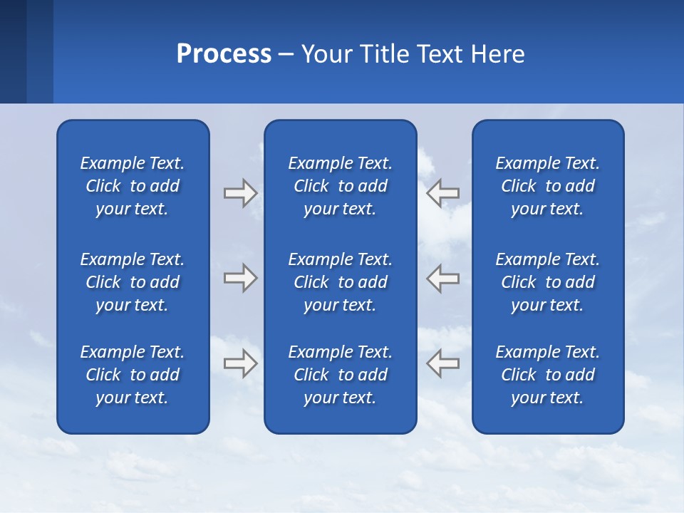 Air White Supply PowerPoint Template