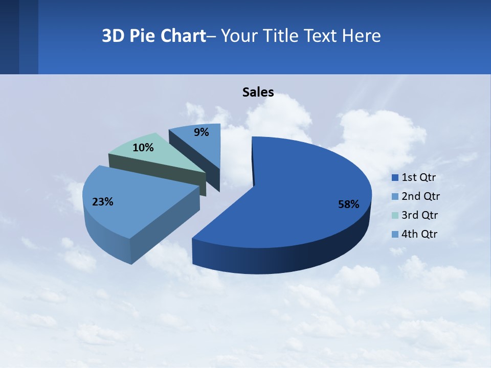 Air White Supply PowerPoint Template