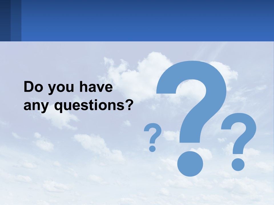 Air White Supply PowerPoint Template