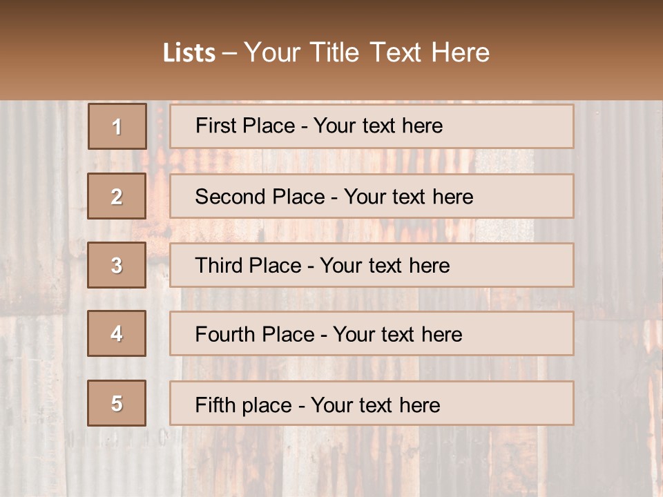 Unit Electric Equipment PowerPoint Template