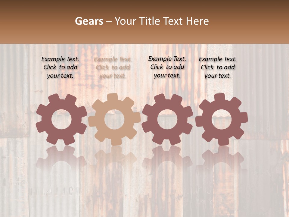 Unit Electric Equipment PowerPoint Template