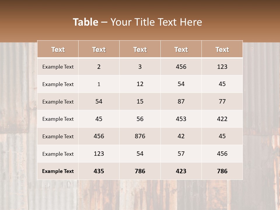 Unit Electric Equipment PowerPoint Template