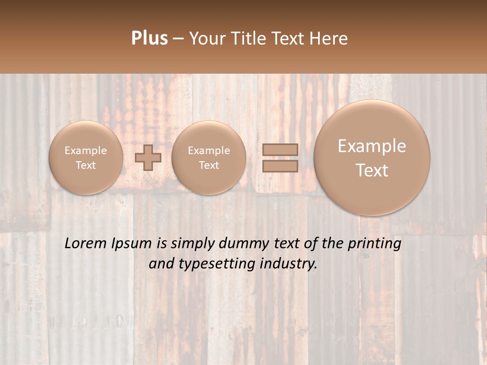Unit Electric Equipment PowerPoint Template