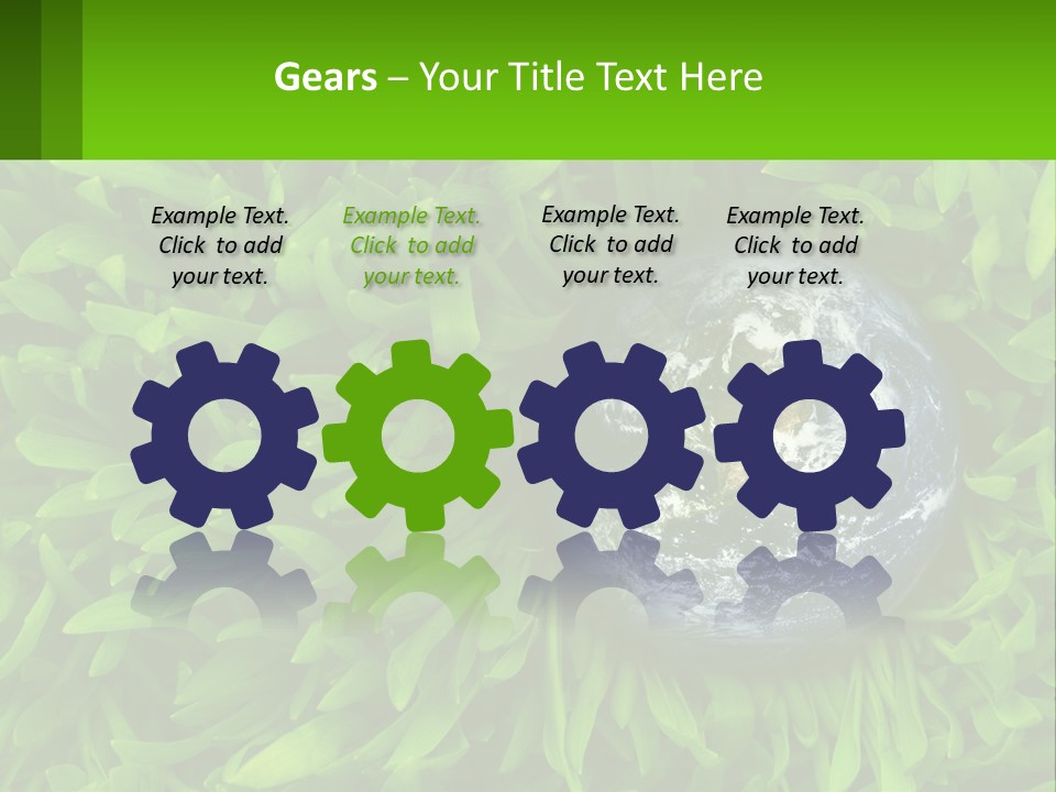 Climate Cooling Power PowerPoint Template