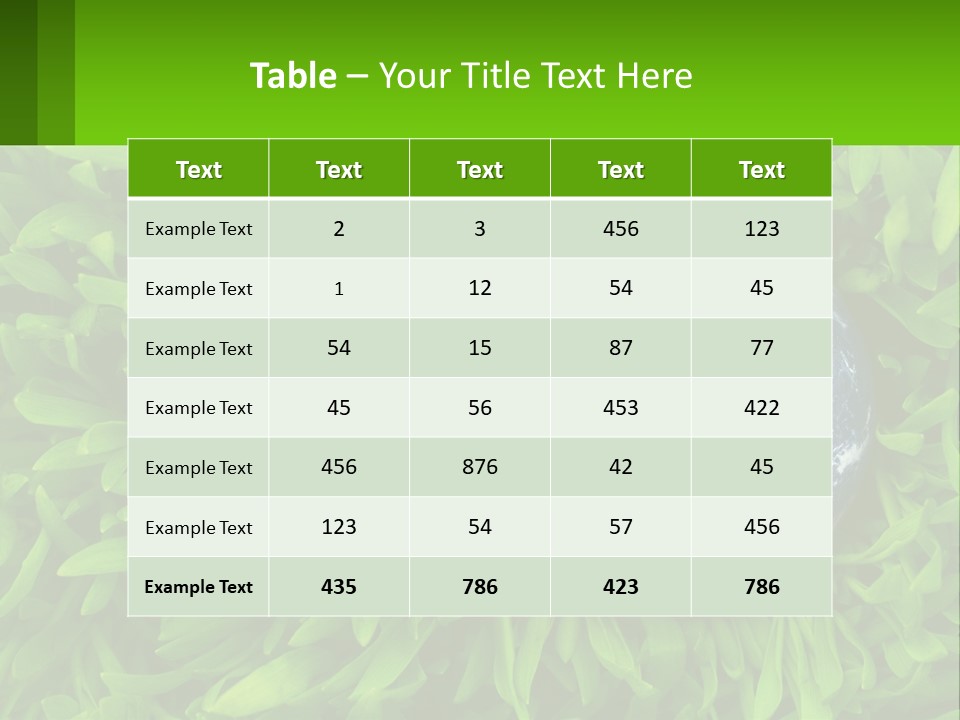 Climate Cooling Power PowerPoint Template