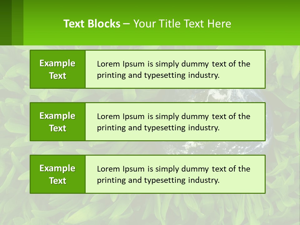 Climate Cooling Power PowerPoint Template