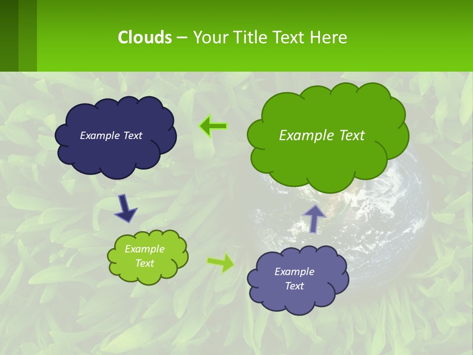 Climate Cooling Power PowerPoint Template