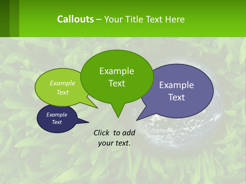 Climate Cooling Power PowerPoint Template
