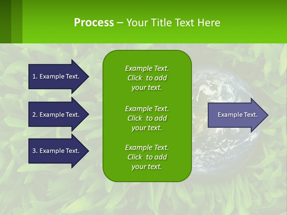 Climate Cooling Power PowerPoint Template