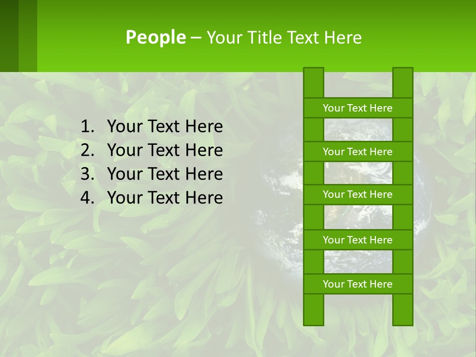 Climate Cooling Power PowerPoint Template