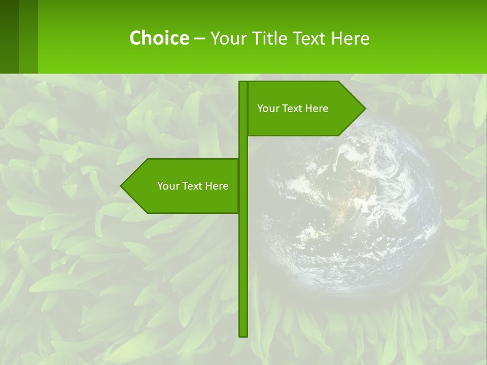Climate Cooling Power PowerPoint Template