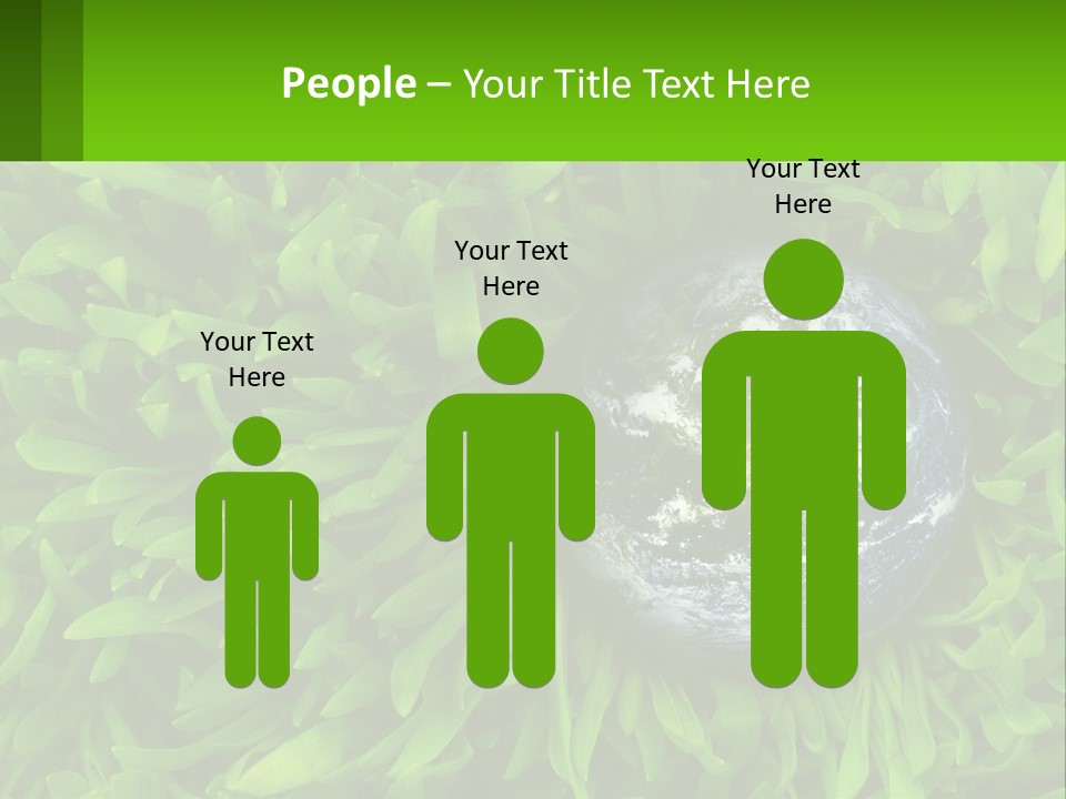 Climate Cooling Power PowerPoint Template