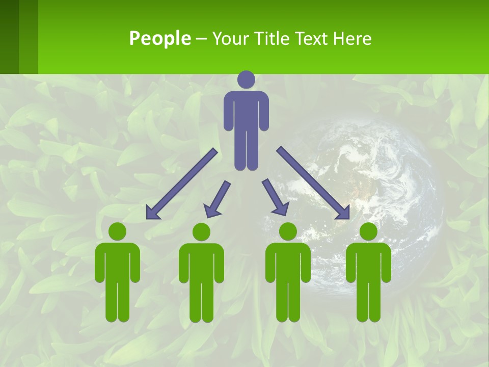 Climate Cooling Power PowerPoint Template