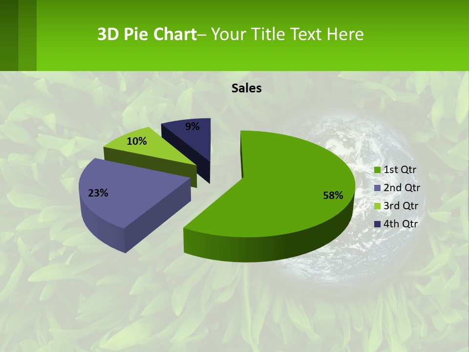 Climate Cooling Power PowerPoint Template