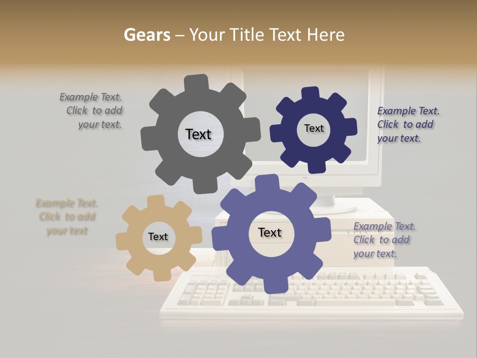 Ventilation System Cool PowerPoint Template