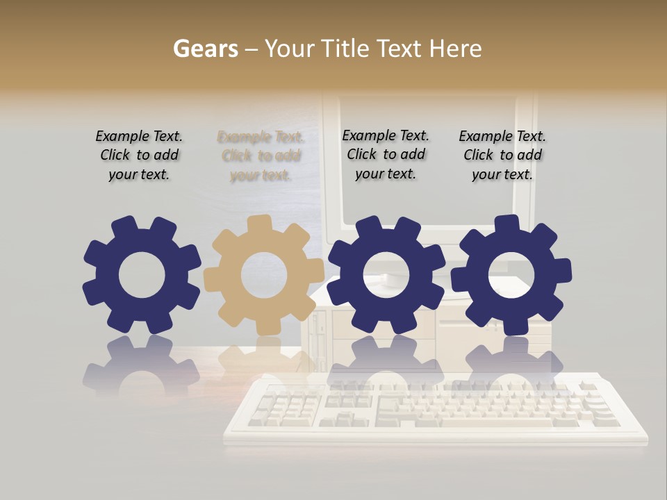 Ventilation System Cool PowerPoint Template