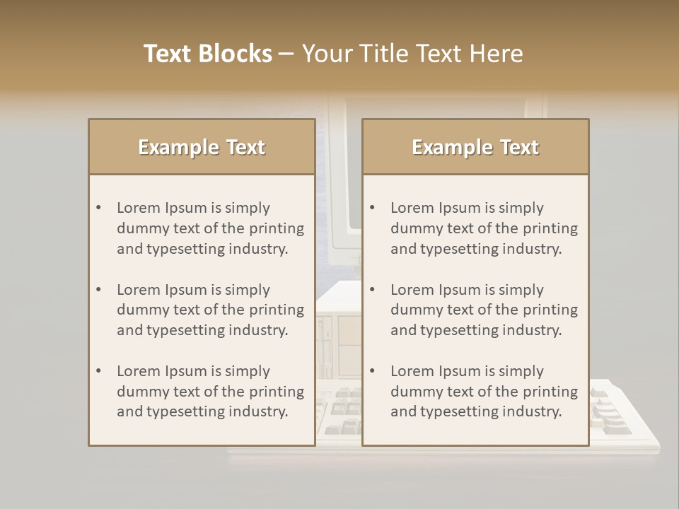 Ventilation System Cool PowerPoint Template