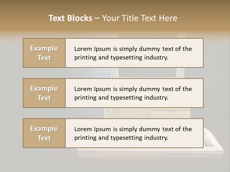 Ventilation System Cool PowerPoint Template