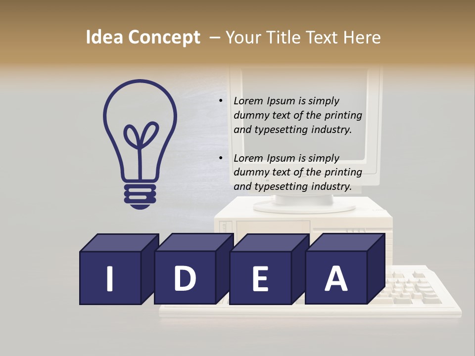 Ventilation System Cool PowerPoint Template