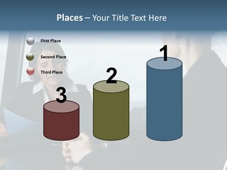 White Conditioner Equipment PowerPoint Template