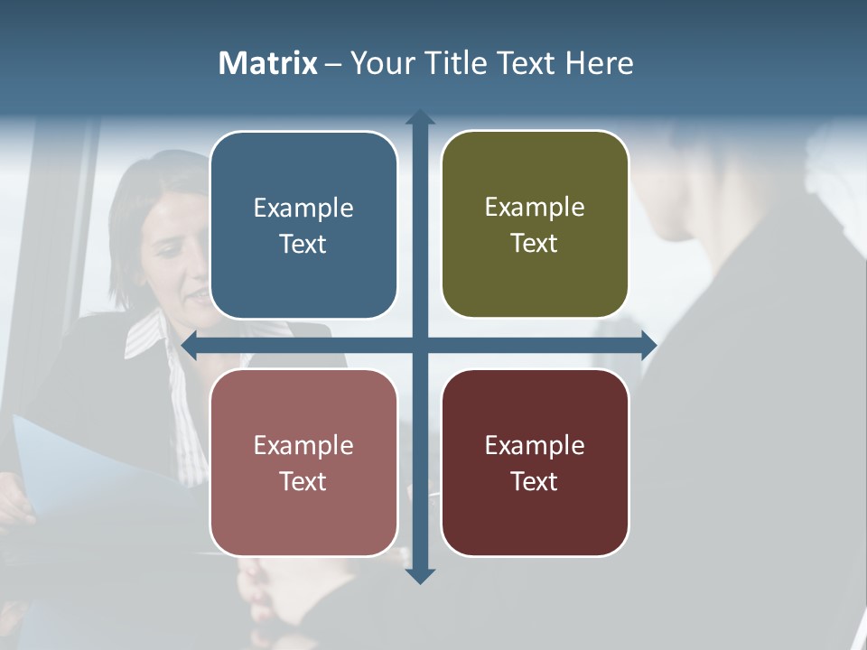 White Conditioner Equipment PowerPoint Template