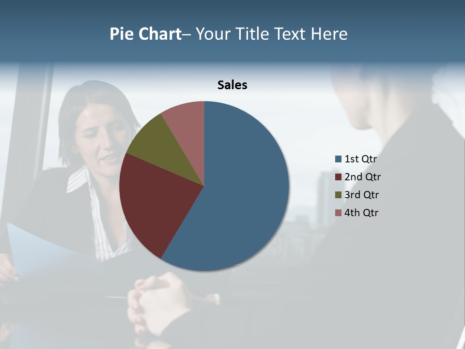 White Conditioner Equipment PowerPoint Template