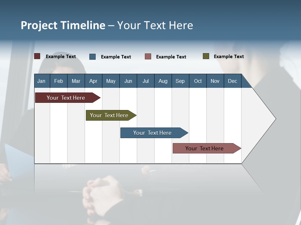 White Conditioner Equipment PowerPoint Template