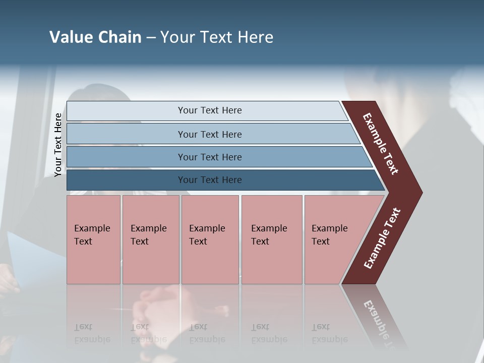 White Conditioner Equipment PowerPoint Template