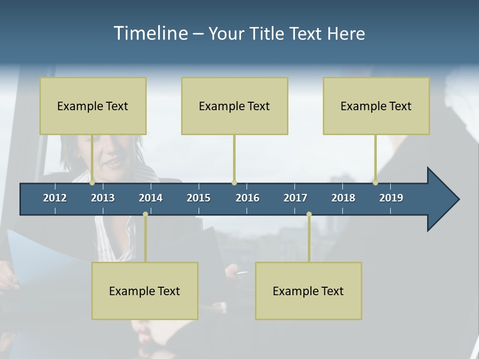 White Conditioner Equipment PowerPoint Template