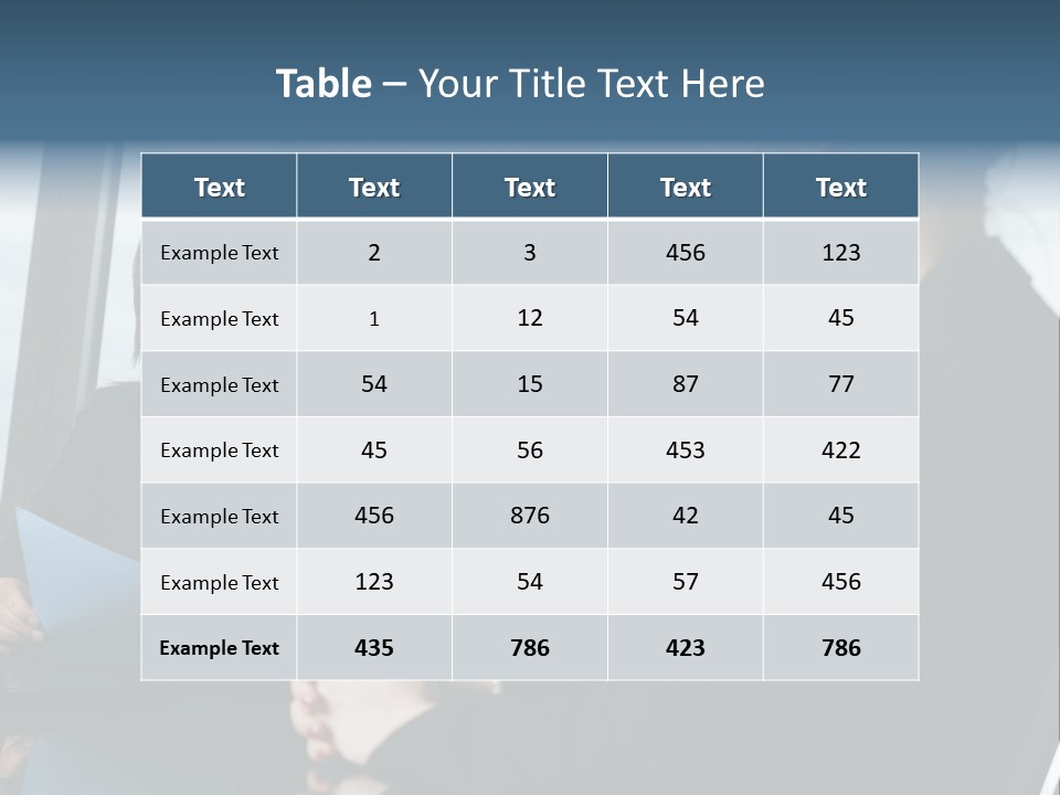 White Conditioner Equipment PowerPoint Template