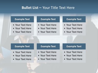 White Conditioner Equipment PowerPoint Template