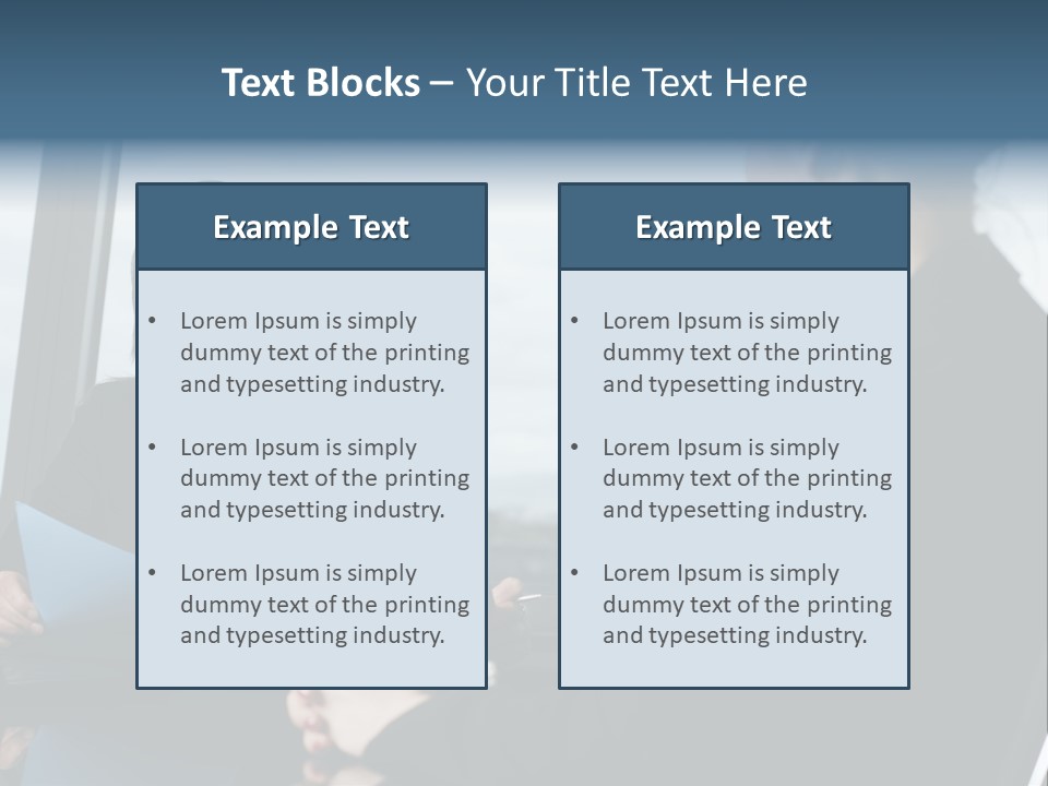 White Conditioner Equipment PowerPoint Template